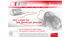 Desktop Screenshot of logopaedie-ketsch.de